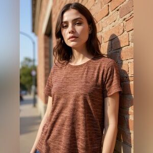 Banana Republic Vintage Tee Oversized Rustic in Medium #0250